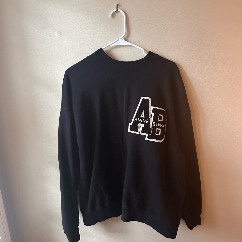 MILES OVERSIZED SWEATSHIRT LETTERMAN - Picture 2 of 4